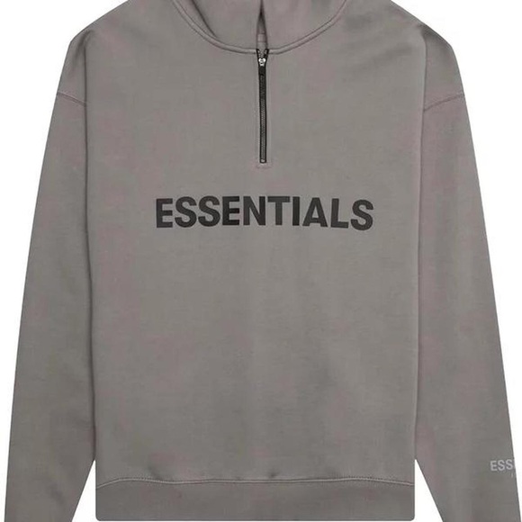 Fear of God Essentials Mockneck Half Zip 'army green’ - Picture 2 of 2